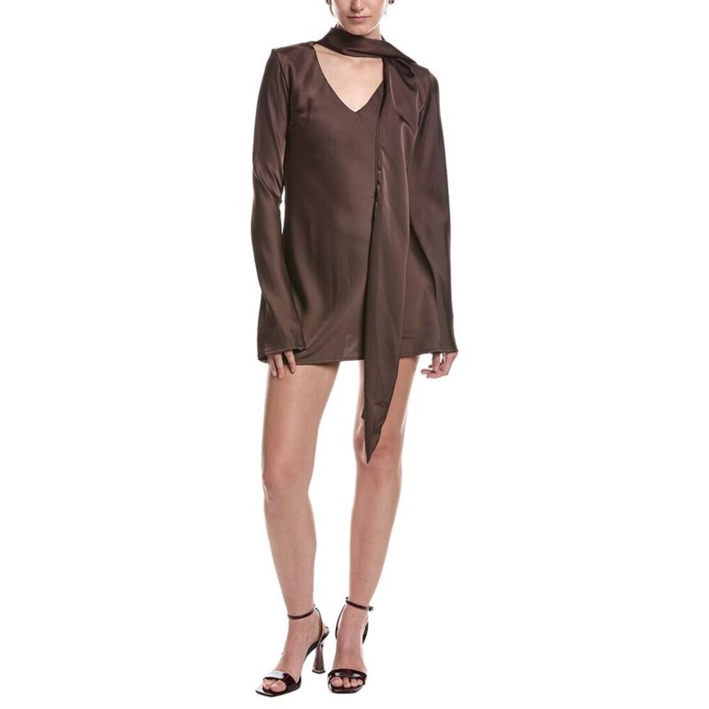 Moonsea Womens  Cocktail Dress, Brown